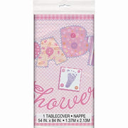 Baby Stitching Rosa babyshower duk, 137x214cm