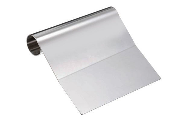 Silikomart bakeskrape i stål, knekk, 12cm