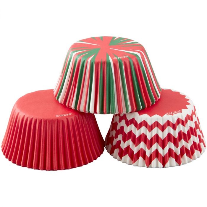 Wilton muffinsformer -Holiday Swirl- pk/75