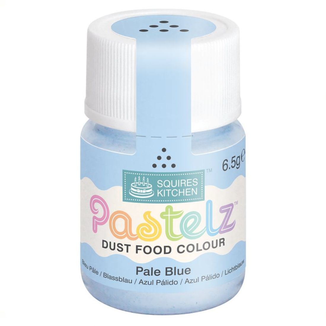 Pulverfarge lyseblå pastell