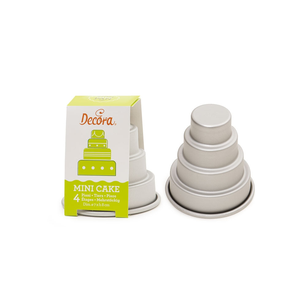 Decora Mini-kakeform 4 etasjer