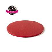 Kake Drum Rund Rød  25cm