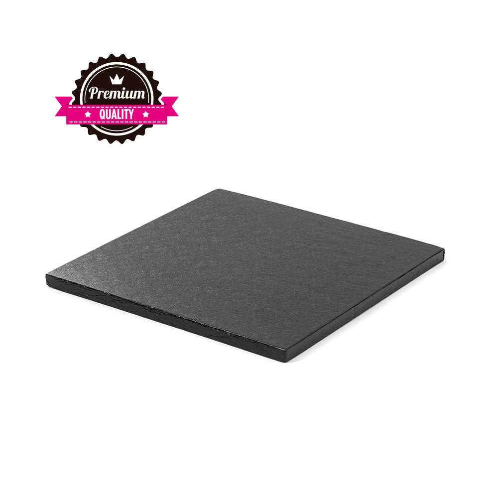 Kake Drum Kvadrat Svart 35cm