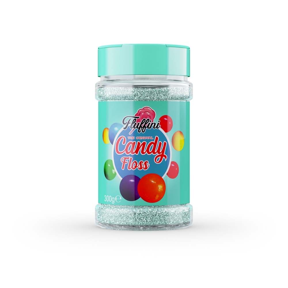 fluffini sukkerspinn sukker bubble gum