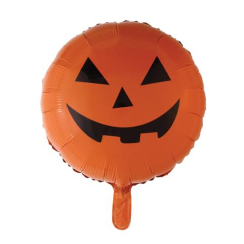 folieballong oransje gresskar