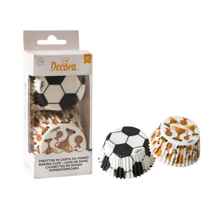 fotball og pokal muffinsformer
