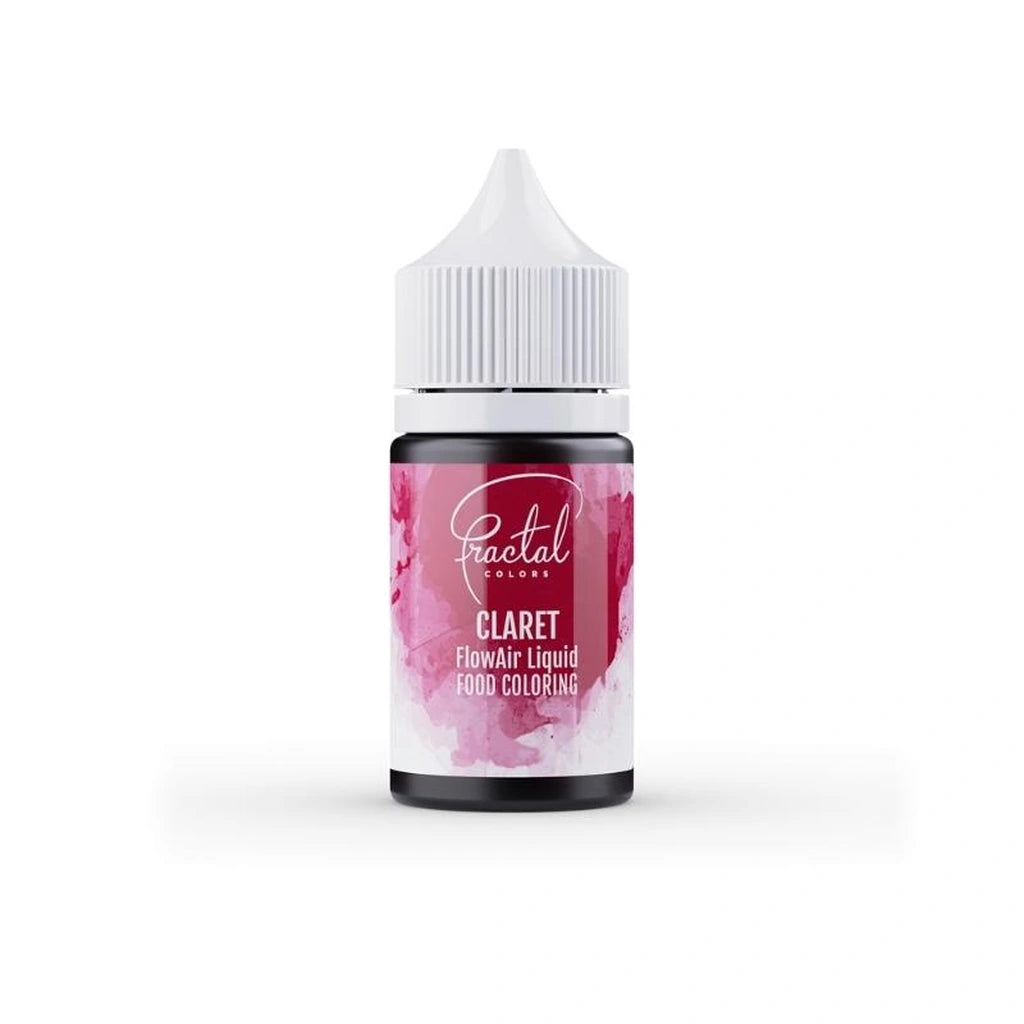 Fractal FlowAir airbrushfarge Claret, 30 g, flaske med kork