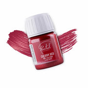 Fractal MetallInk Cherry Red med fargeprøve