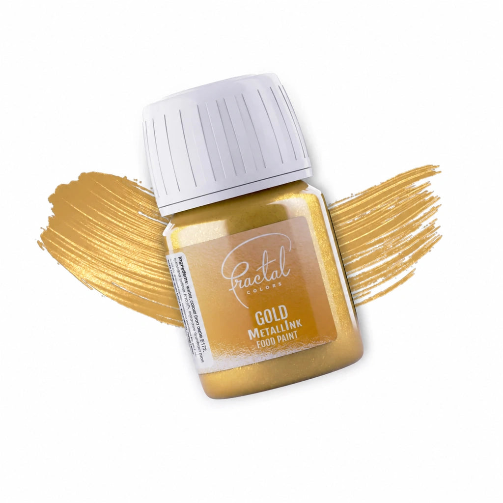 Fractal MetallInk Gold med fargeprøve