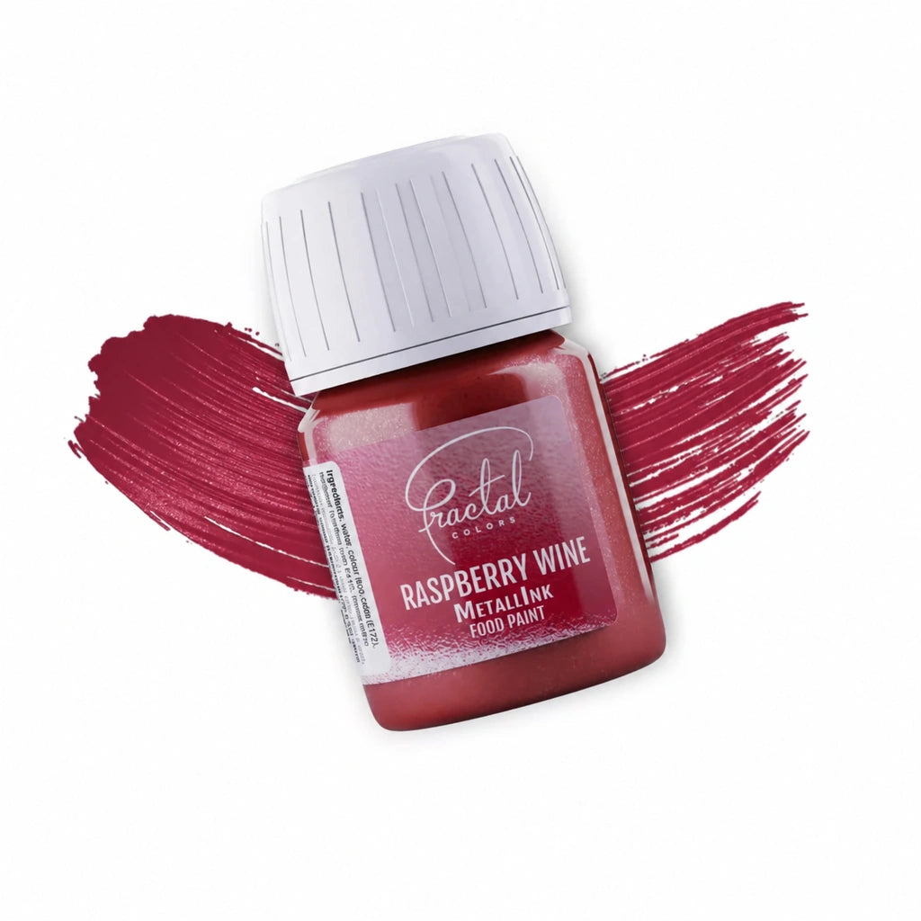 Fractal MetallInk Raspberry Wine med fargeprøve