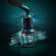 Spiselig maling -Metallic Peacock Green- 25ml