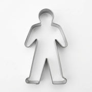 Pepperkakeform mann stor - 10cm