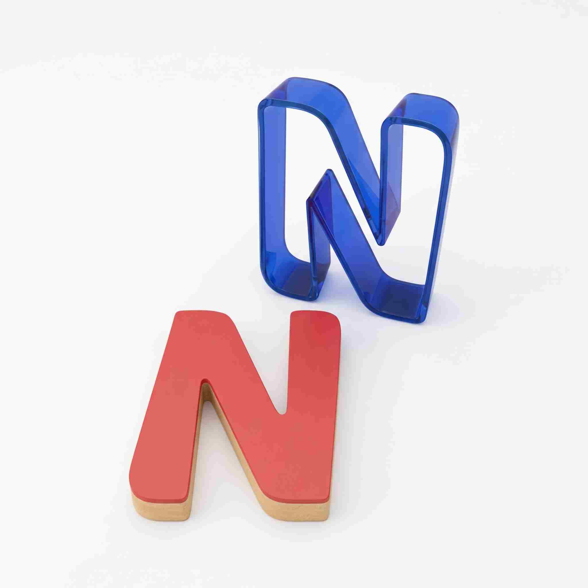 Pepperkakeform bokstav N