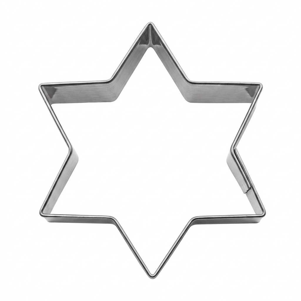Pepperkakeform stjerne stor - 13,5 cm