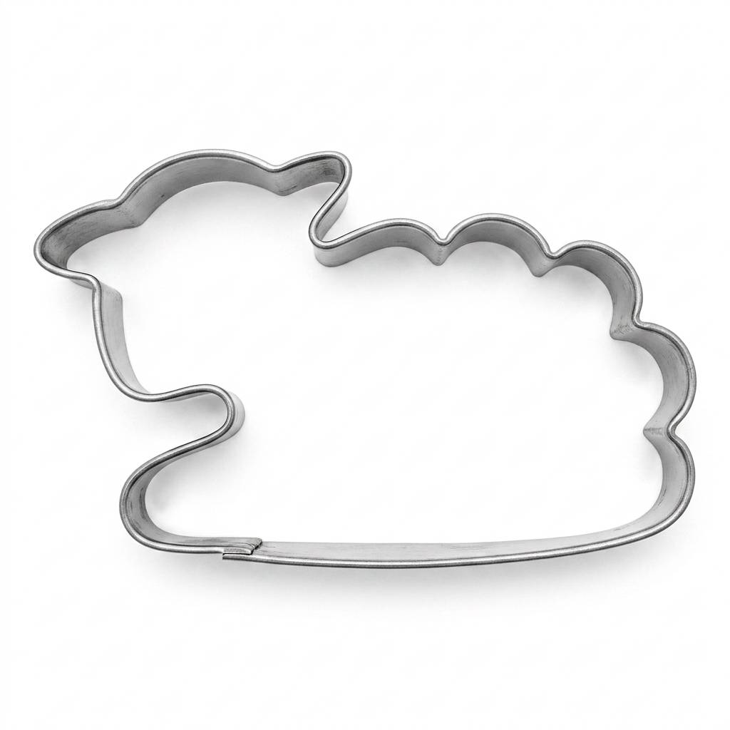 Pepperkakeform Sau liggende- 4 cm
