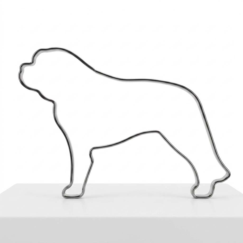 Pepperkakeform Sankt bernhard – 10cm