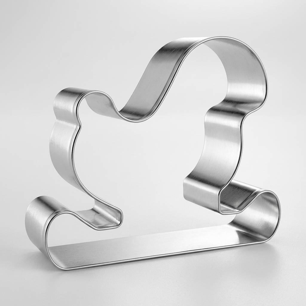 Pepperkakeform Slede - 7,1 cm