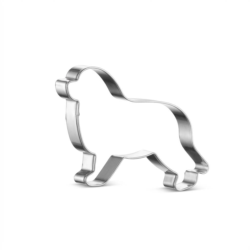 Pepperkakeform hund - 10 cm