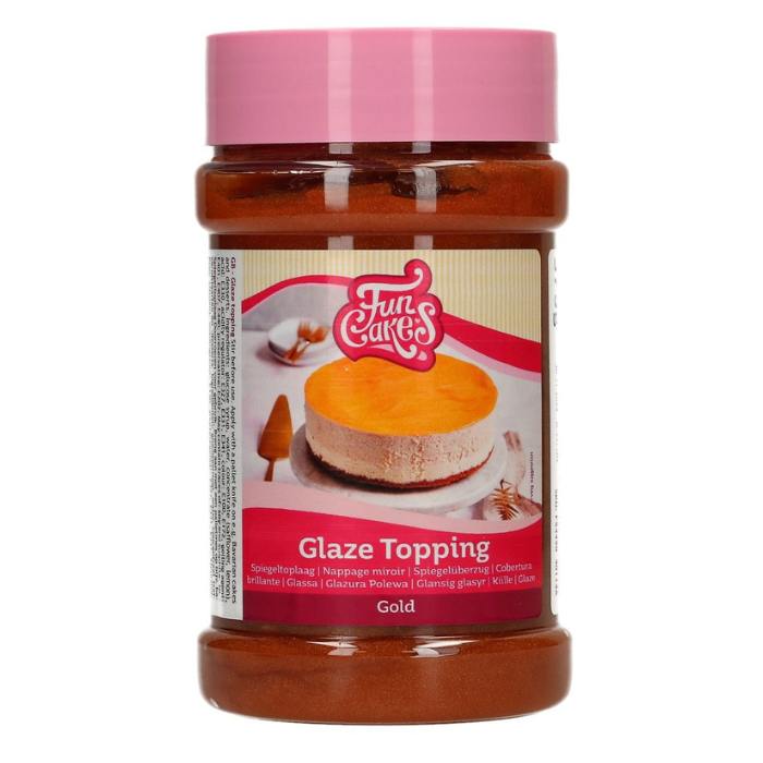 funcakes glaze topping gull