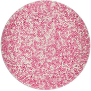 funcakes glutenfri kakestrø nonpareiles baby pink