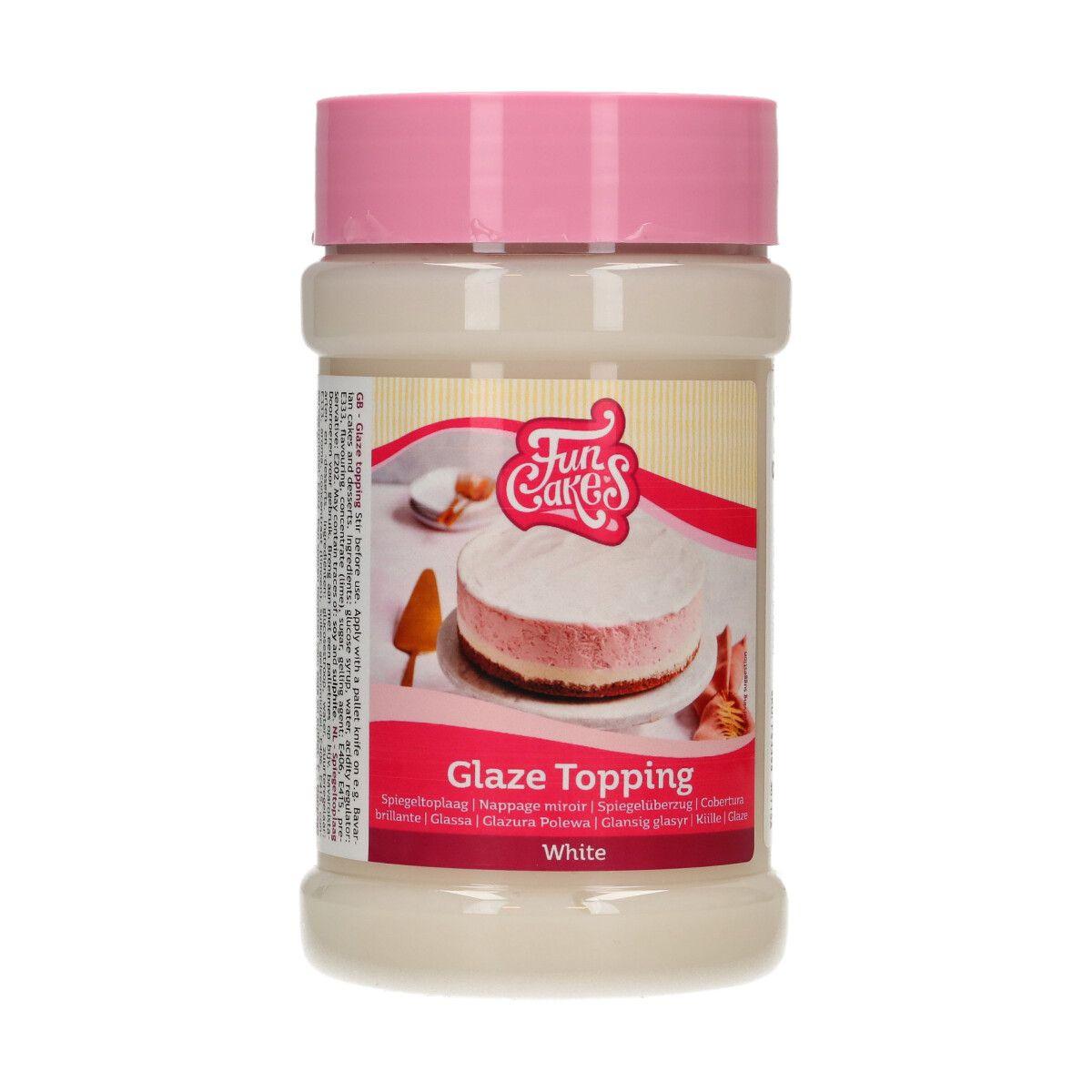 funcakes hvit glaze topping