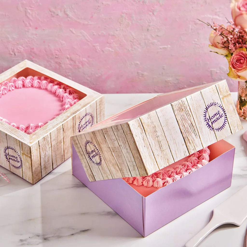FunCakes kakeeske Pure 21x21x9 cm brukt til kake