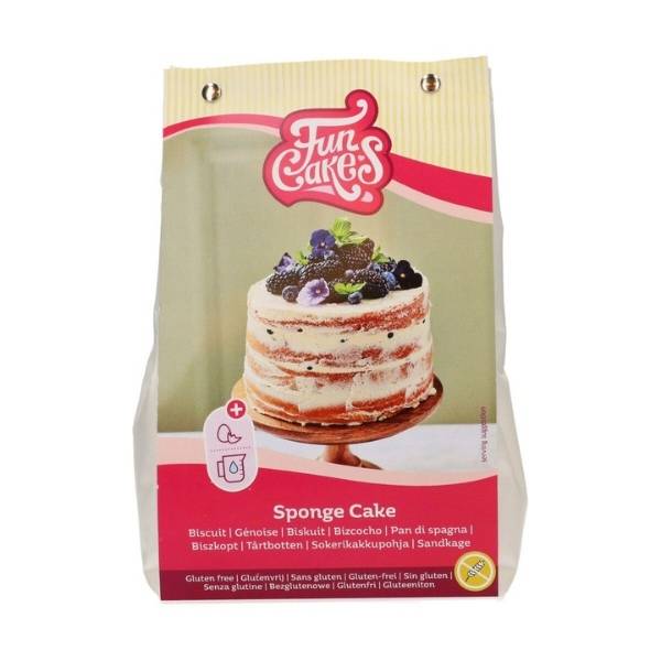 funcakes kakemiks glutenfri sukkerbrød