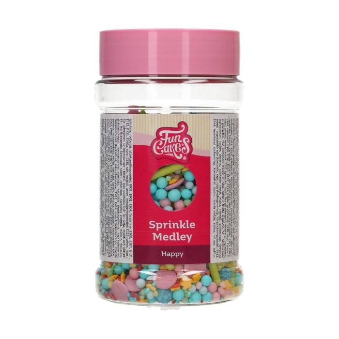 FunCakes Kakestrø Medley -Happy- 180g