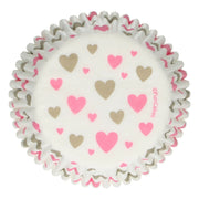 Produktbilde av FunCakes Muffinsformer Hjerter -rosa og beige- pk/48