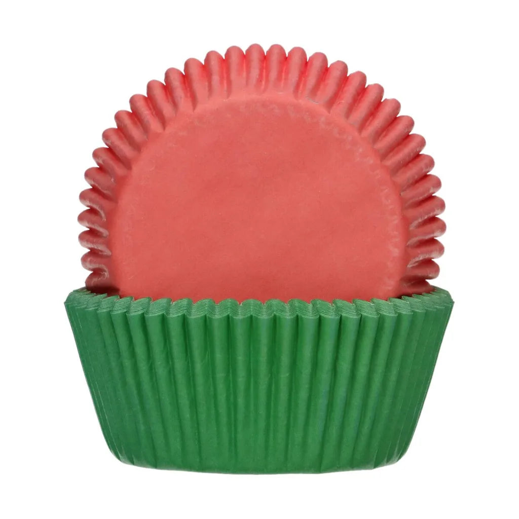 FunCakes muffinsformer rød og grønn, 48 stk – bruk