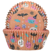 FunCakes Sweet Monsters muffinsformer med fargerike monstre sett fra siden