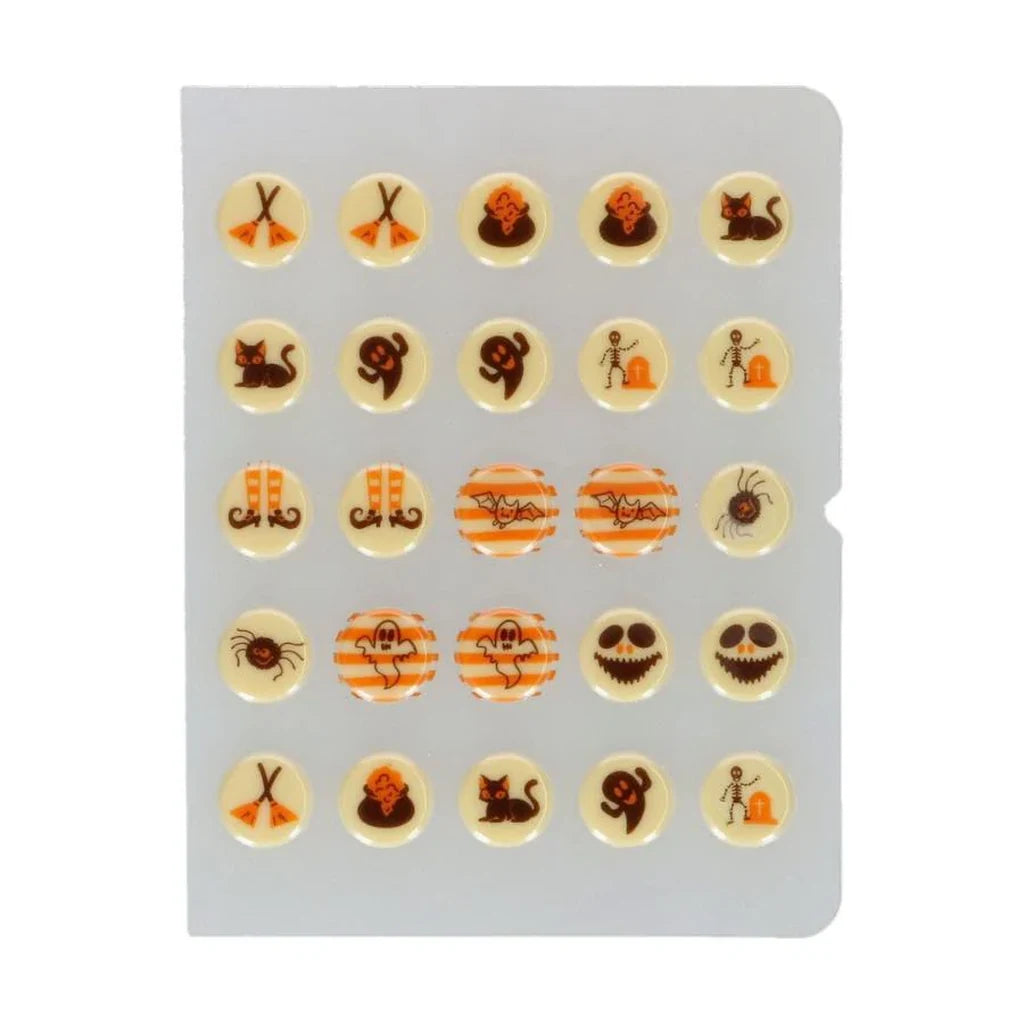 FunCakes Sjokolade Dekorasjoner Halloween Ø2cm pk/25 (B.F. 30.06.2026) – produktbilde 2