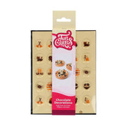FunCakes Sjokolade Dekorasjoner Halloween Ø2cm pk/25 (B.F. 30.06.2026)