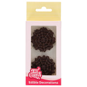 FunCakes edderkoppnett i sjokolade, pakke med 6