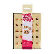 funcakes små sjokolade dekorasjoner til halloween
