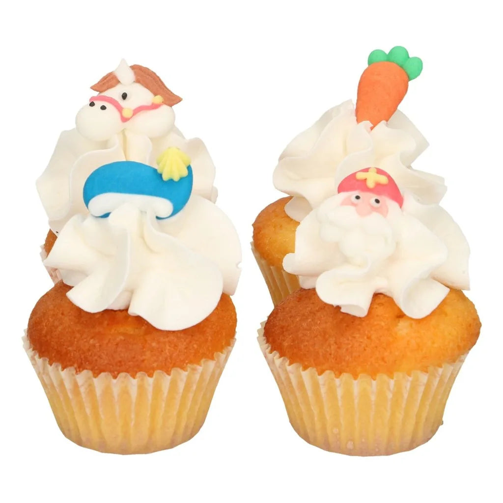 FunCakes sukkerdekorasjoner Sinterklaas, 12 stk – bruk