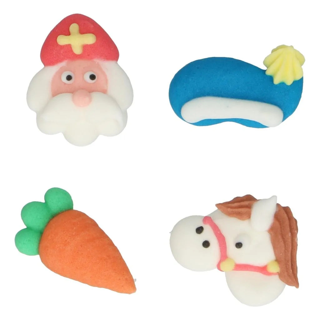 FunCakes sukkerdekorasjoner Sinterklaas, 12 stk – detalj