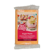 funcakes tropisk oransje fondant