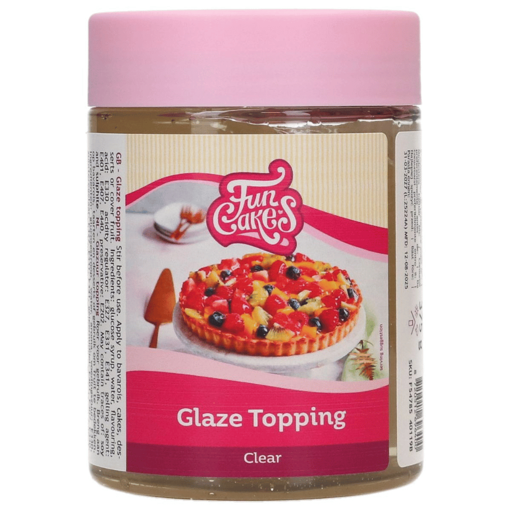 Funcakes glaze topping klar farge
