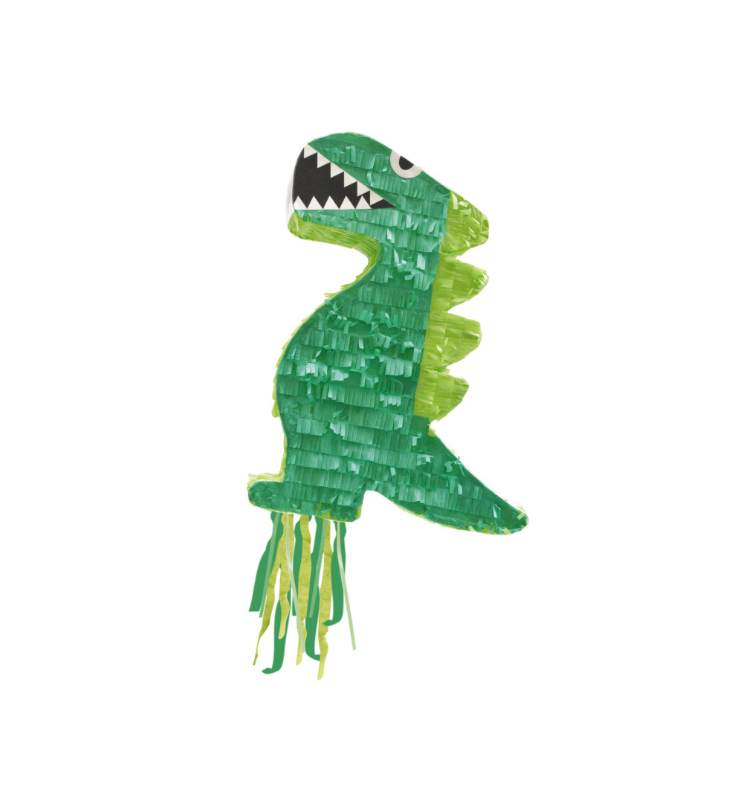 grønn dinosaur pinata