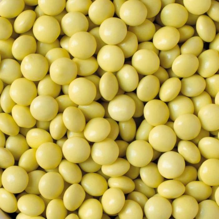 gule sjokoladelinser