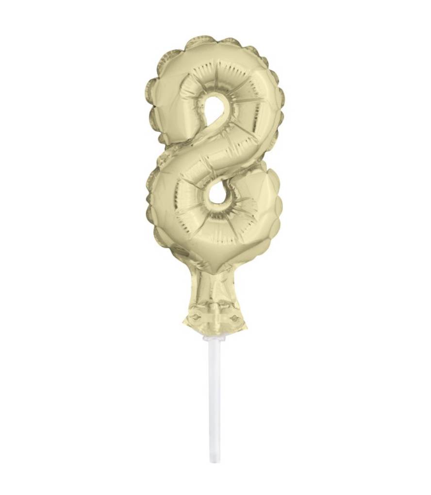gull tallkake ballong 8