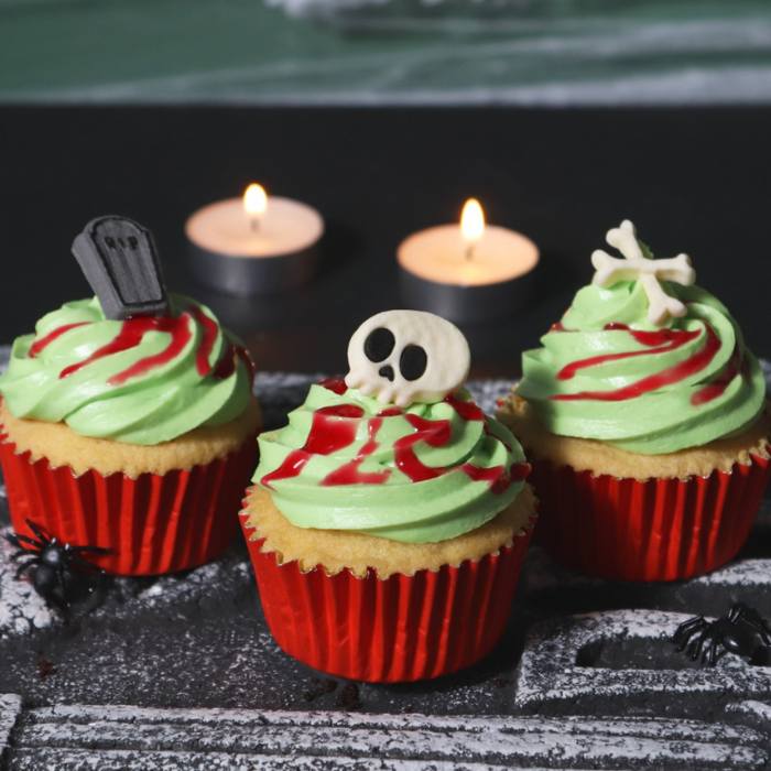 PME Spiselig Cupcakedekorasjoner Halloween -Grisly Graveyard-