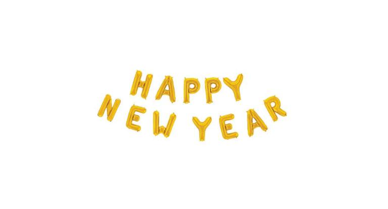happy new year ballong gull