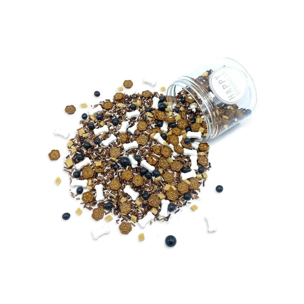 Happy Sprinkles Kakestrø -Dog Pawty- 90g – produktbilde