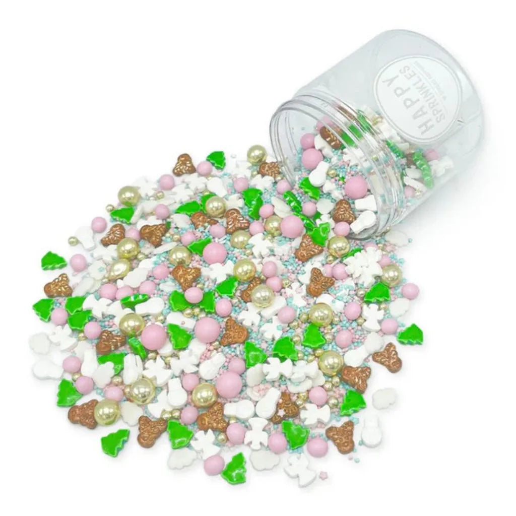 Happy Sprinkles Kakestrø - Frosty Friends 90g – produktbilde