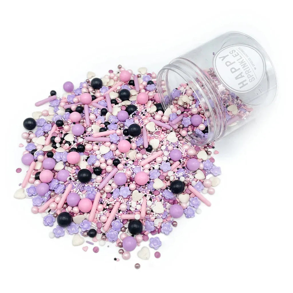 Happy Sprinkles Kakestrø -Very Blueberry- 90g – produktbilde