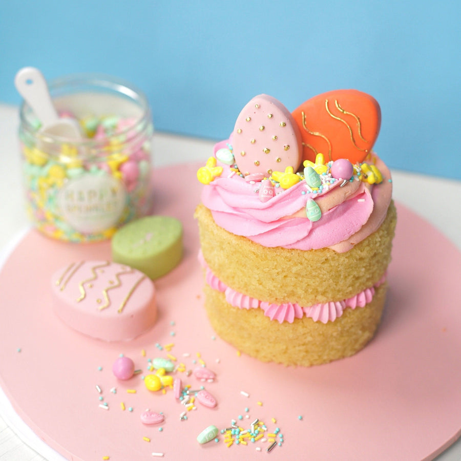 Happy Sprinkles Silikonform -Påskeegg-
