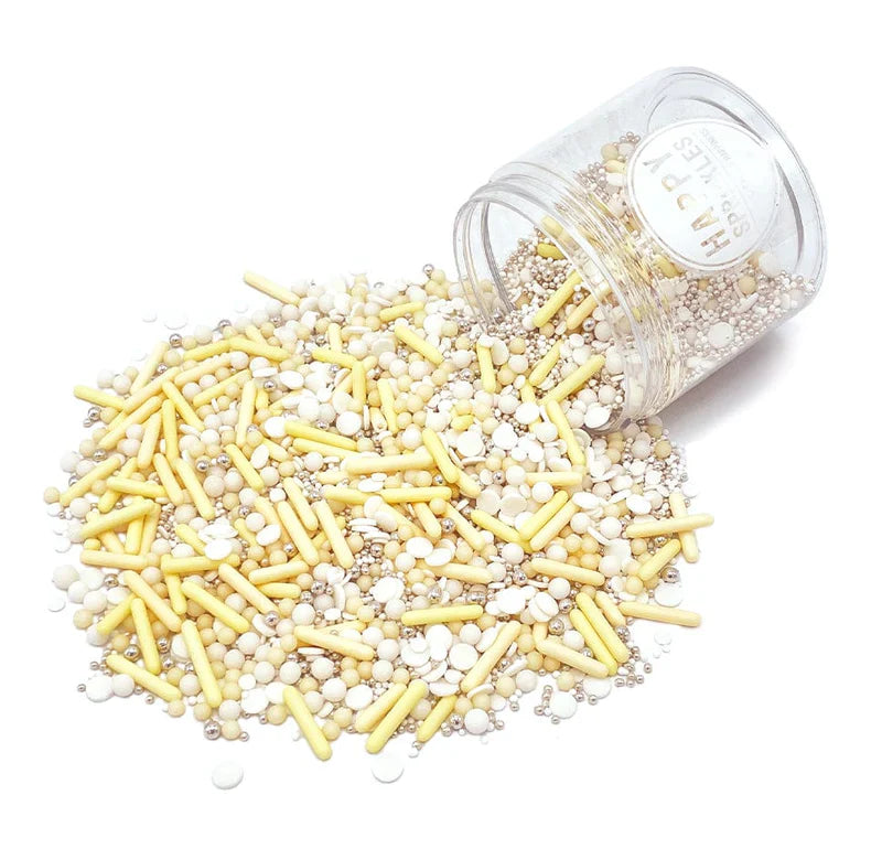 Happy Sprinkles Kakestrø -Peaches 'nd Cream- VEGAN, 90g