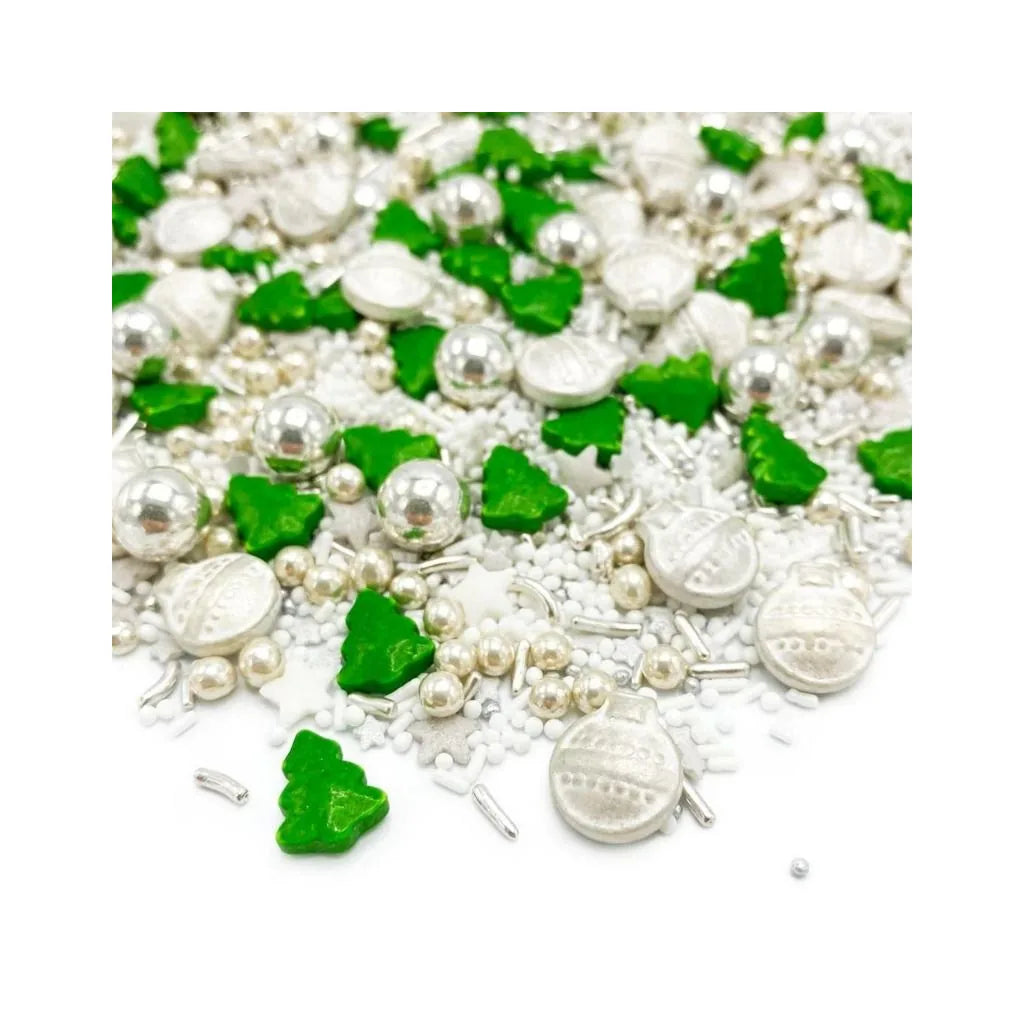 Happy Sprinkles Strøsselmiks -Christmas Eve- 90g – nærbilde av strøsselblandingen